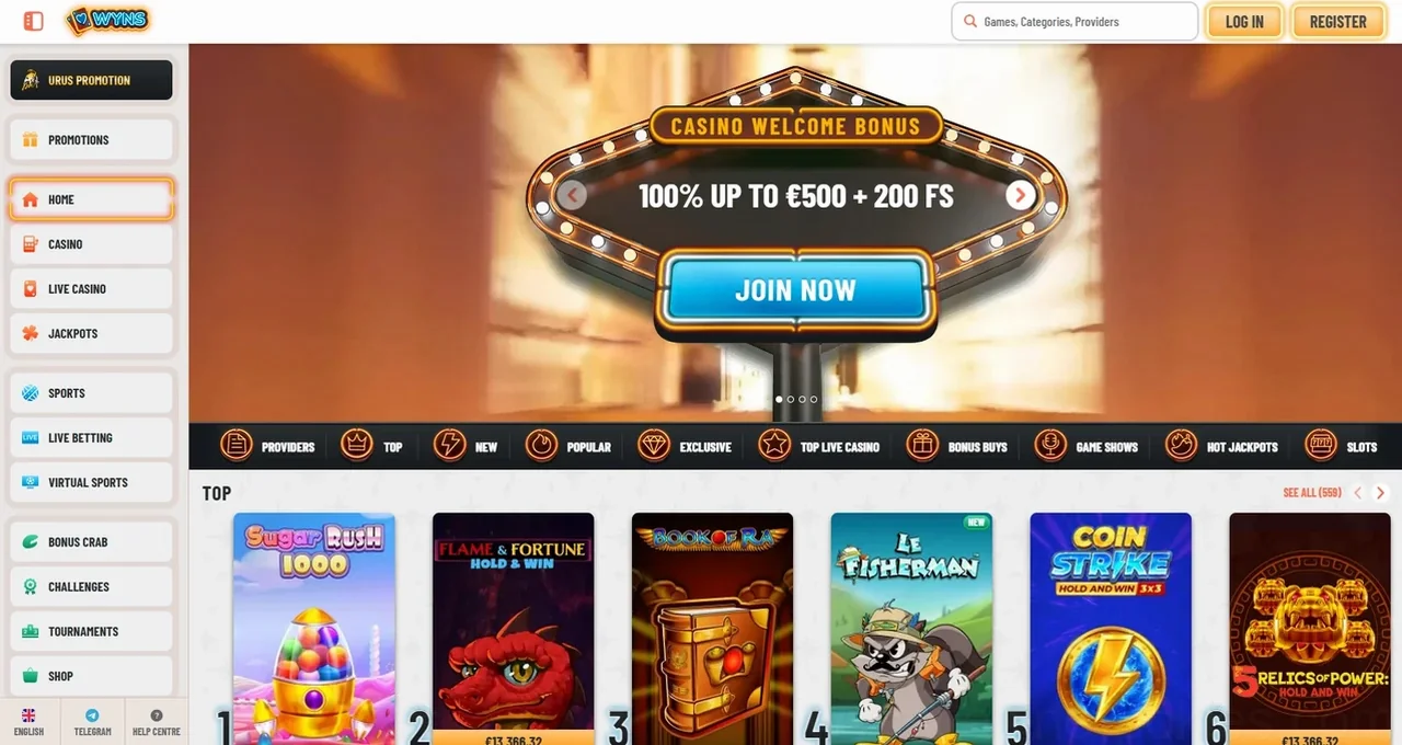 Wyns Casino Casino